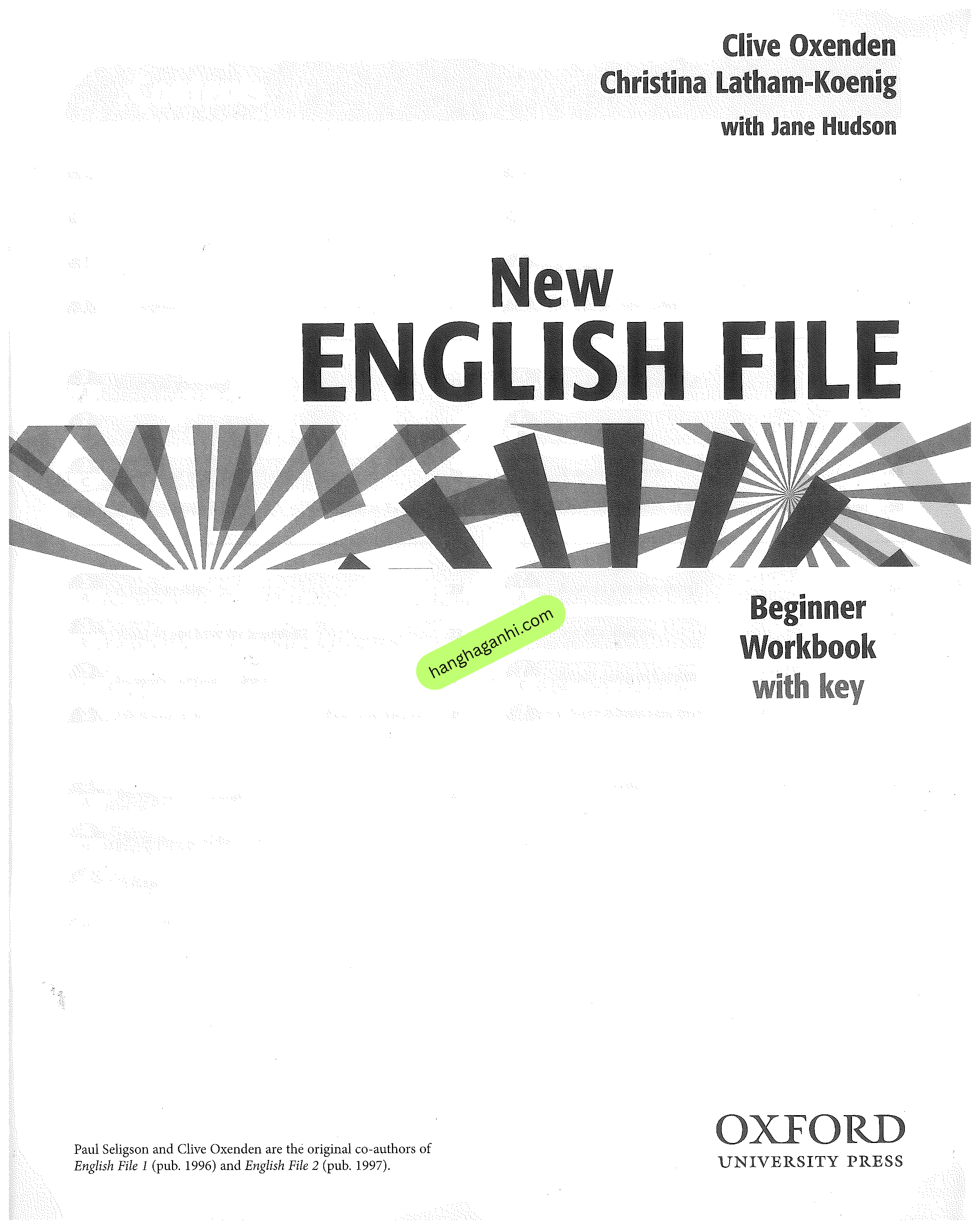 New English File Beginner Work Book