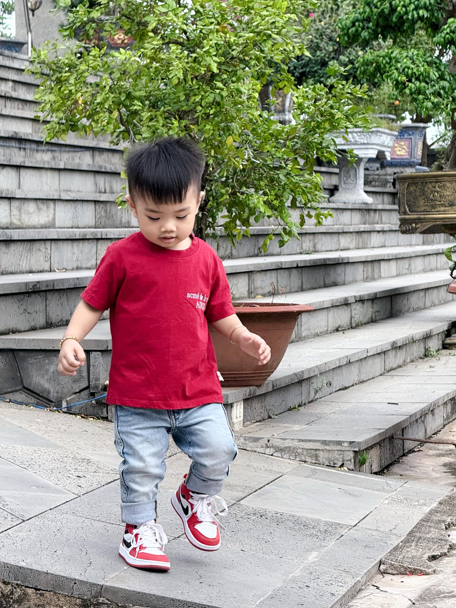 Q24 QUẦN JEANS H&M BÉ TRAI