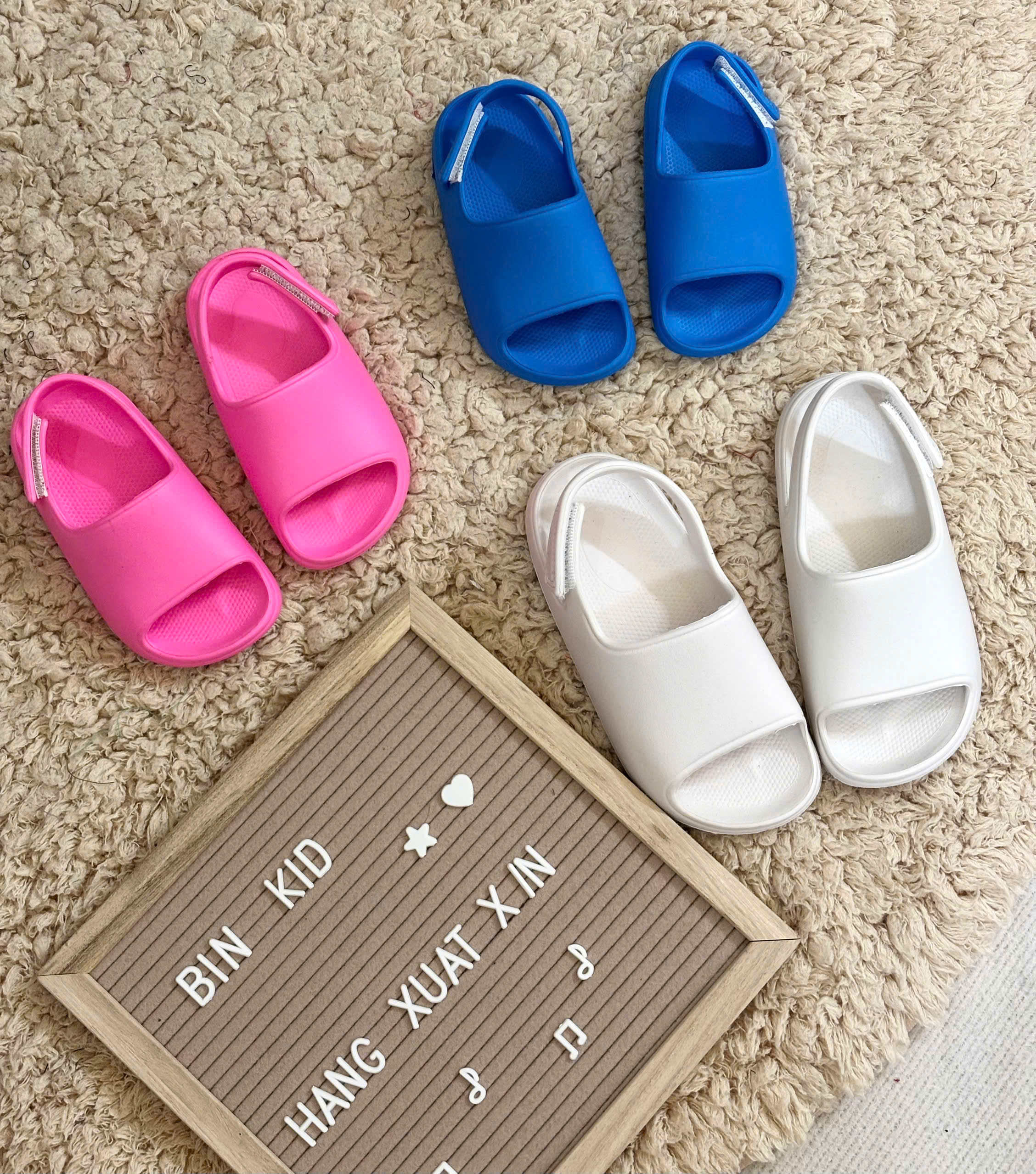 D13 95K DÉP SANDANL BÉ 3 MÀU