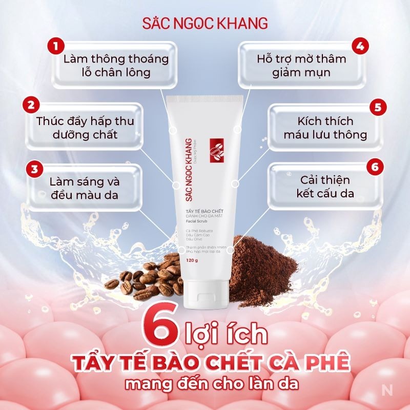 Tẩy Tế Bào Chết Sắc Ngọc Khang