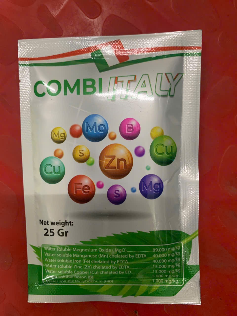 Combi ITALY 25g-200