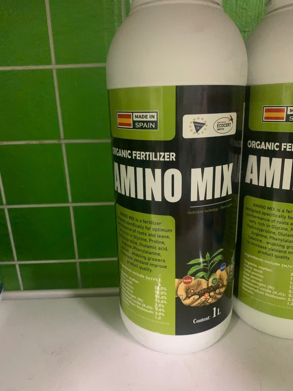 AMINOMIX ORGANIC 1lít Phân hữu cơ NeTa Amaz Tây Ban Nha
