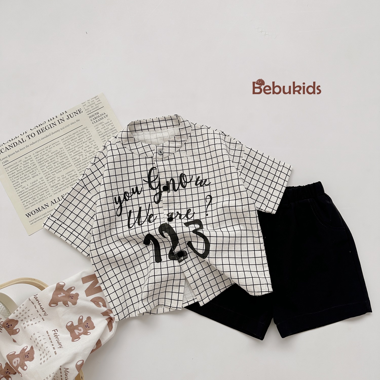 SB1429- bộ kẻ in chữ và số 123 trắng