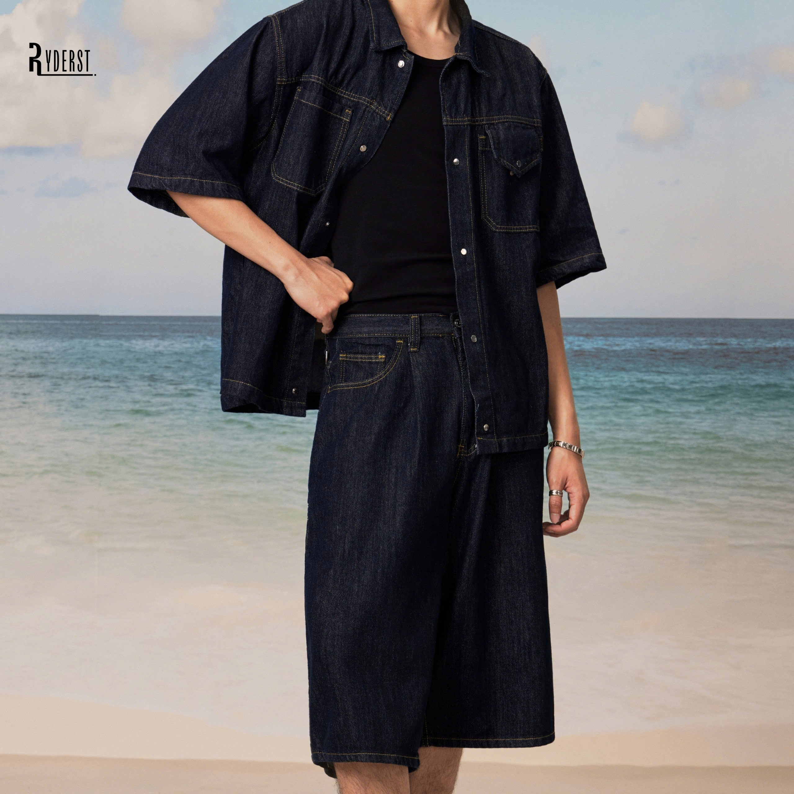 Quần Santo Denim pants over the knee QSD01