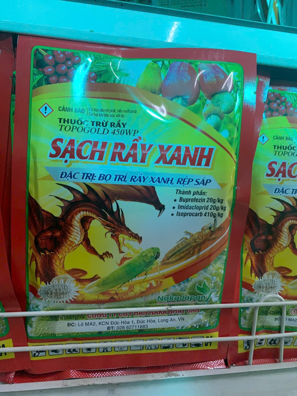 VTR Topogold Sạch Rầy Xanh 450wp 100g-70-200