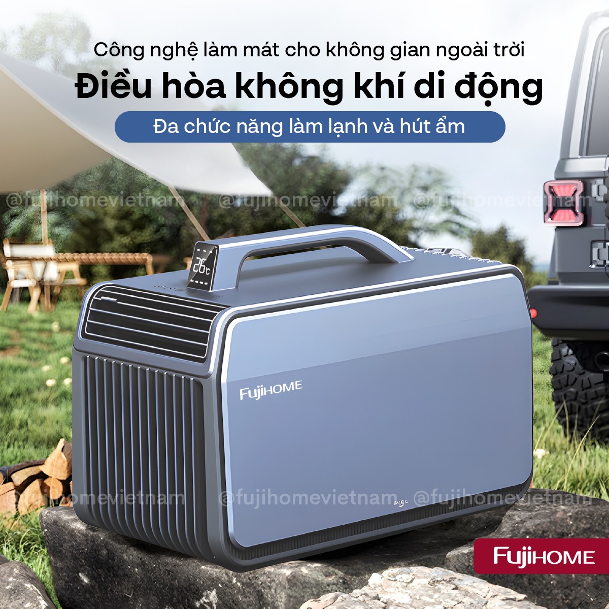 Máy điều hòa mini di động thông minh Fujihome PAC06-PRO công nghệ INVERTER