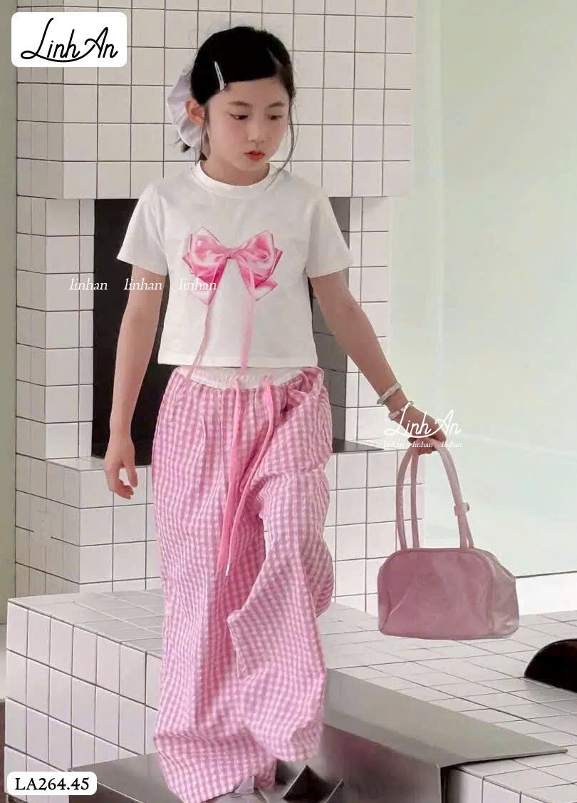 S26 199K SET BỘ BÉ GÁI HỒNG