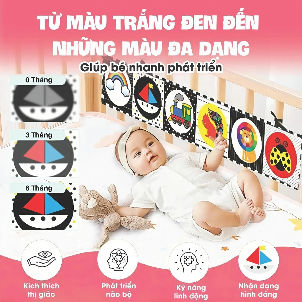 Bộ thẻ gấp kích thích thị giác