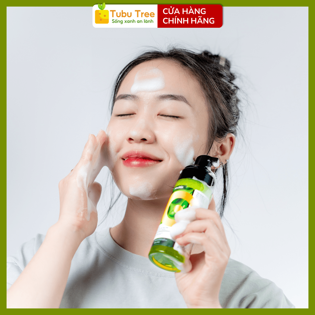 Sửa rửa mặt tạo bọt PƠ LANG 150ml — ảnh 3