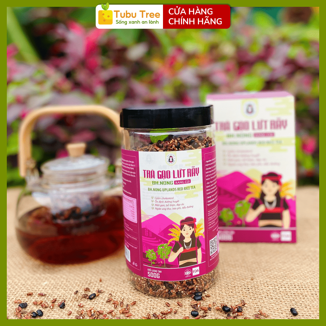 Trà gạo lứt rẫy đậu đen BH.NONG 500g — ảnh 5