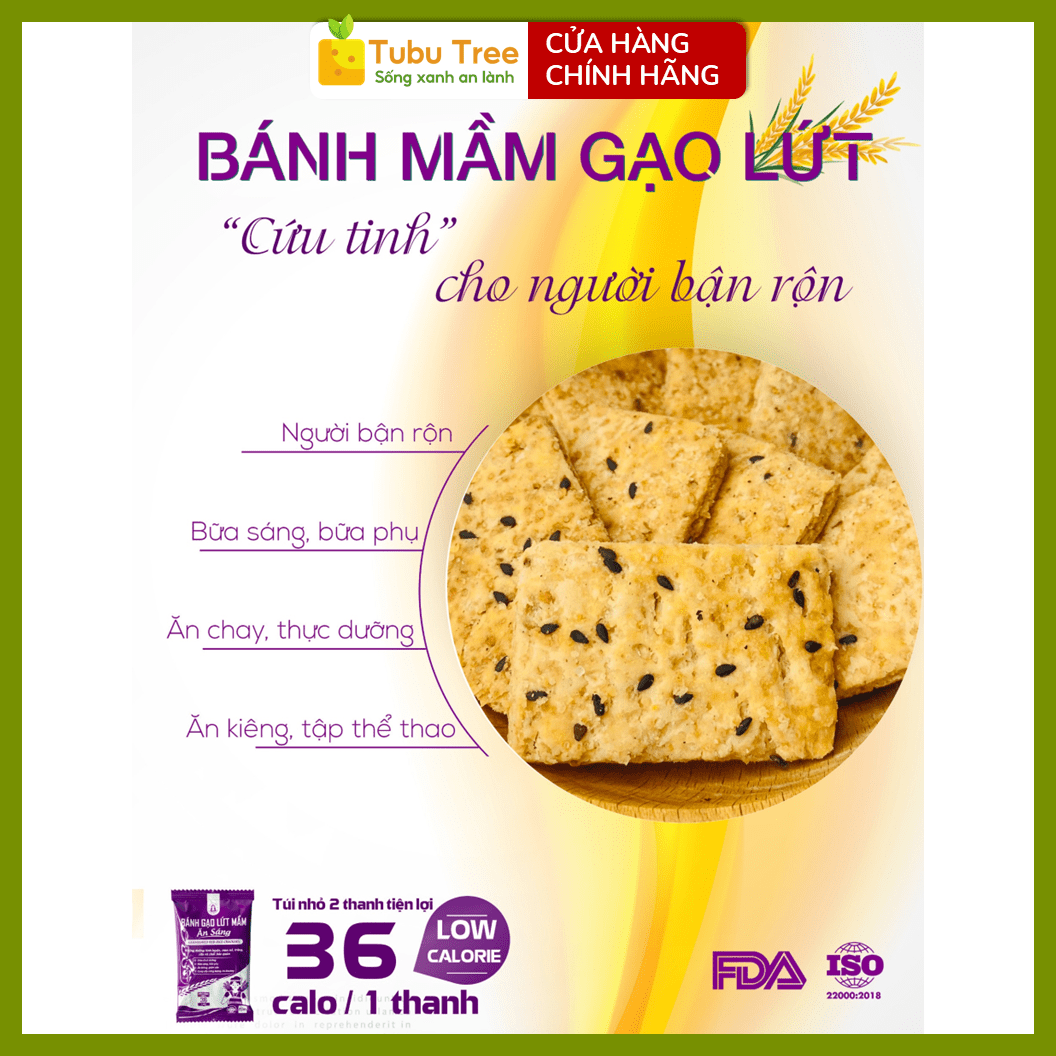 Bánh mầm hạt yến mạch BH.NONG — ảnh 3