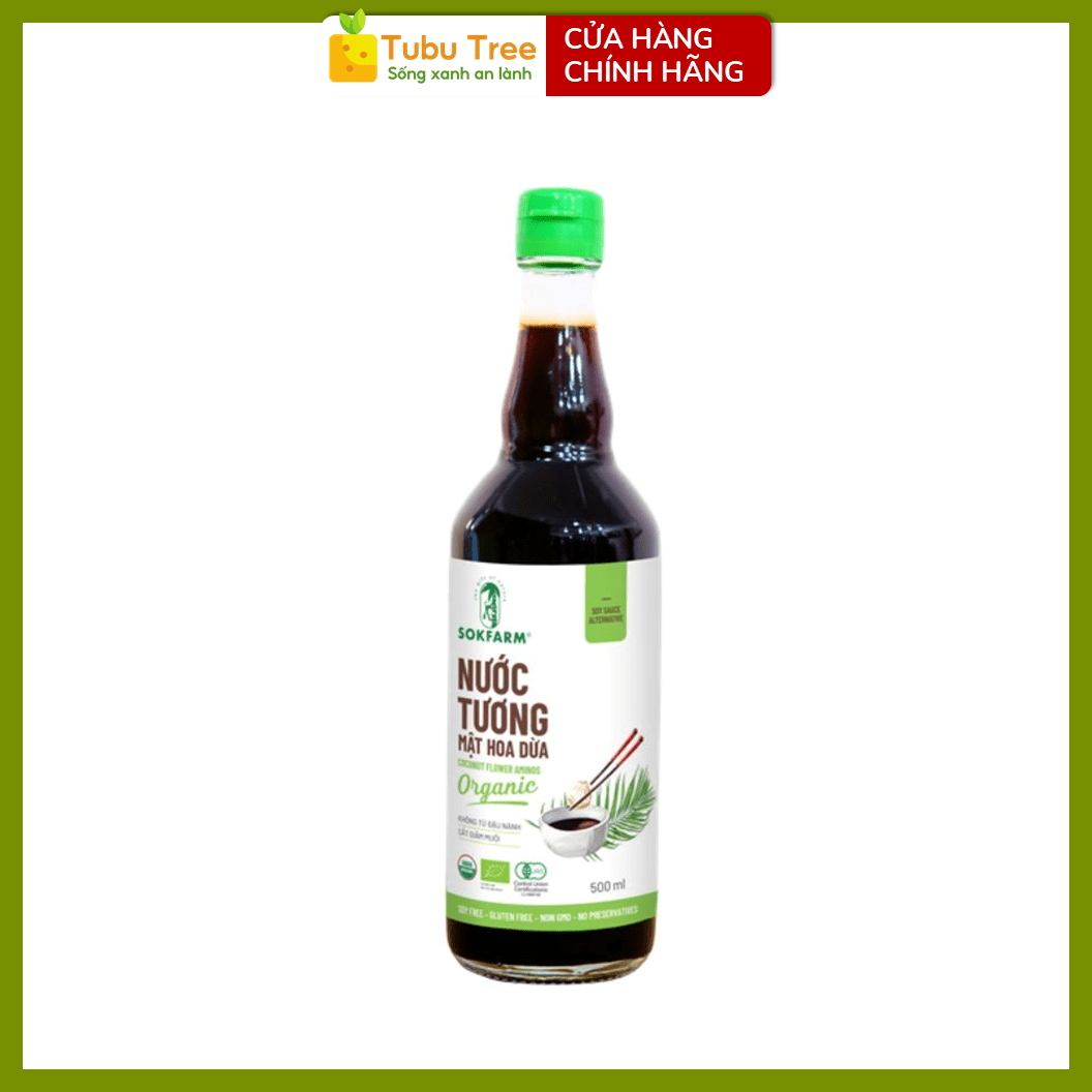 Nước tương mật hoa dừa SOKFARM (chấm) — ảnh 2