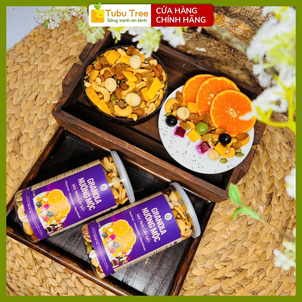 Granola mix trái cây sấy BH.NONG - Lon 450g — ảnh 9