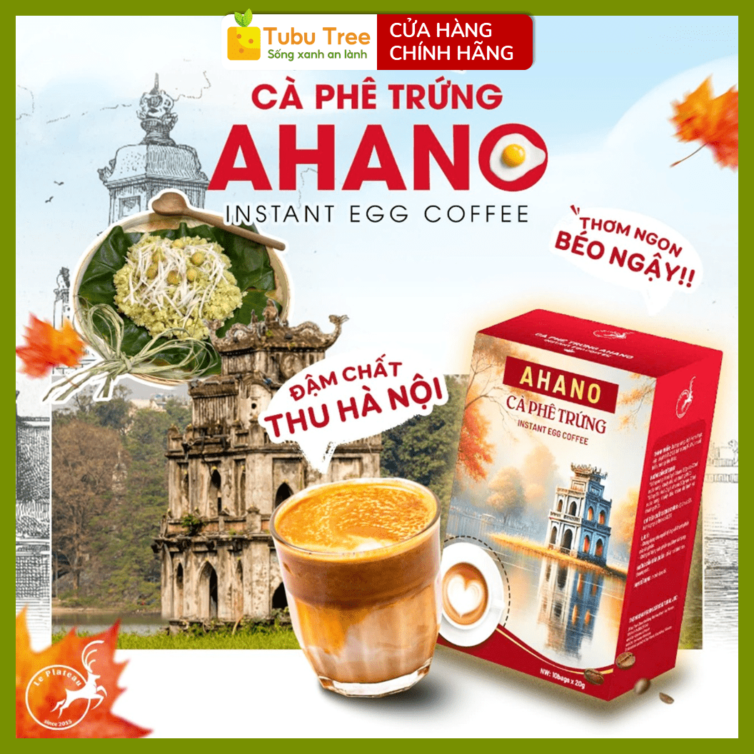 CÀ PHÊ TRỨNG AHANO – Chuẩn vị Hà Nội, thơm ngậy khó cưỡng — ảnh 1