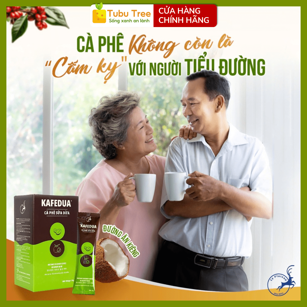 Cà Phê Sữa Dừa Hòa Tan KAFEDUA Le Plateau Thơm Béo 16g x 10 Gói — ảnh 4