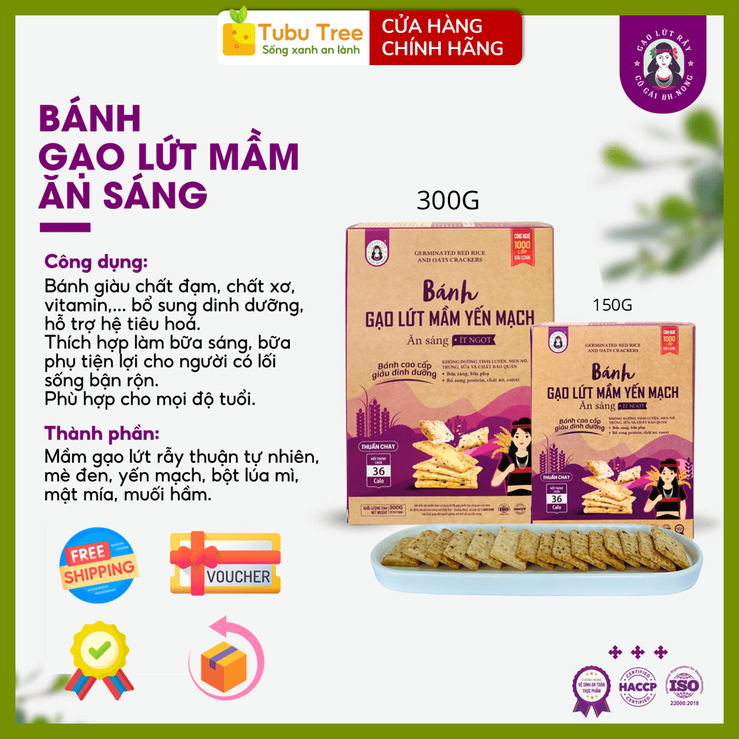 Bánh mầm hạt yến mạch BH.NONG — ảnh 2