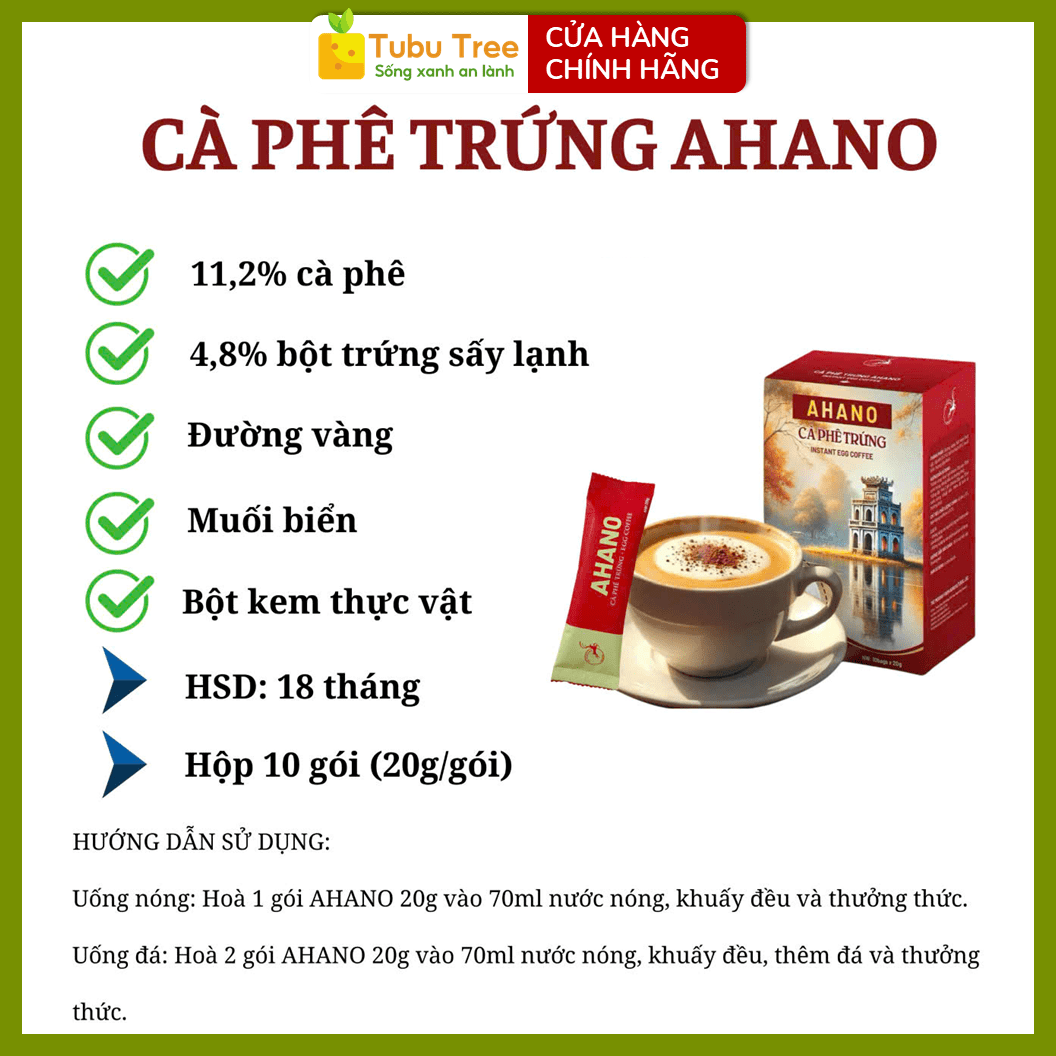 CÀ PHÊ TRỨNG AHANO – Chuẩn vị Hà Nội, thơm ngậy khó cưỡng — ảnh 2