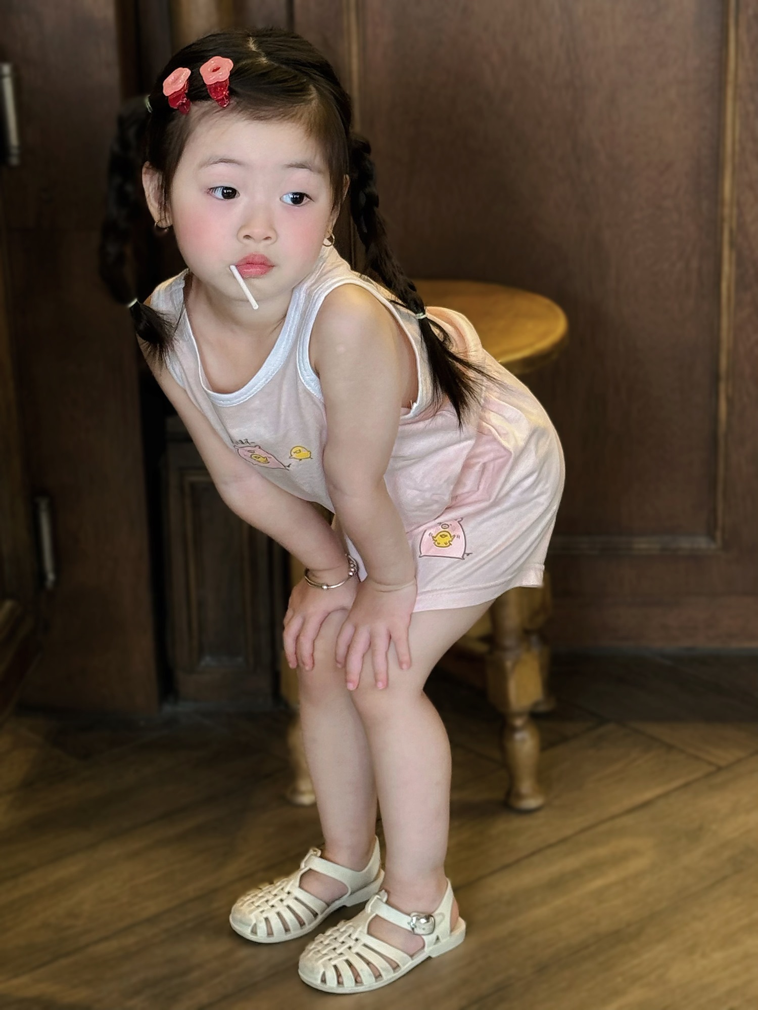 SB2306- bộ ba lỗ bé gái