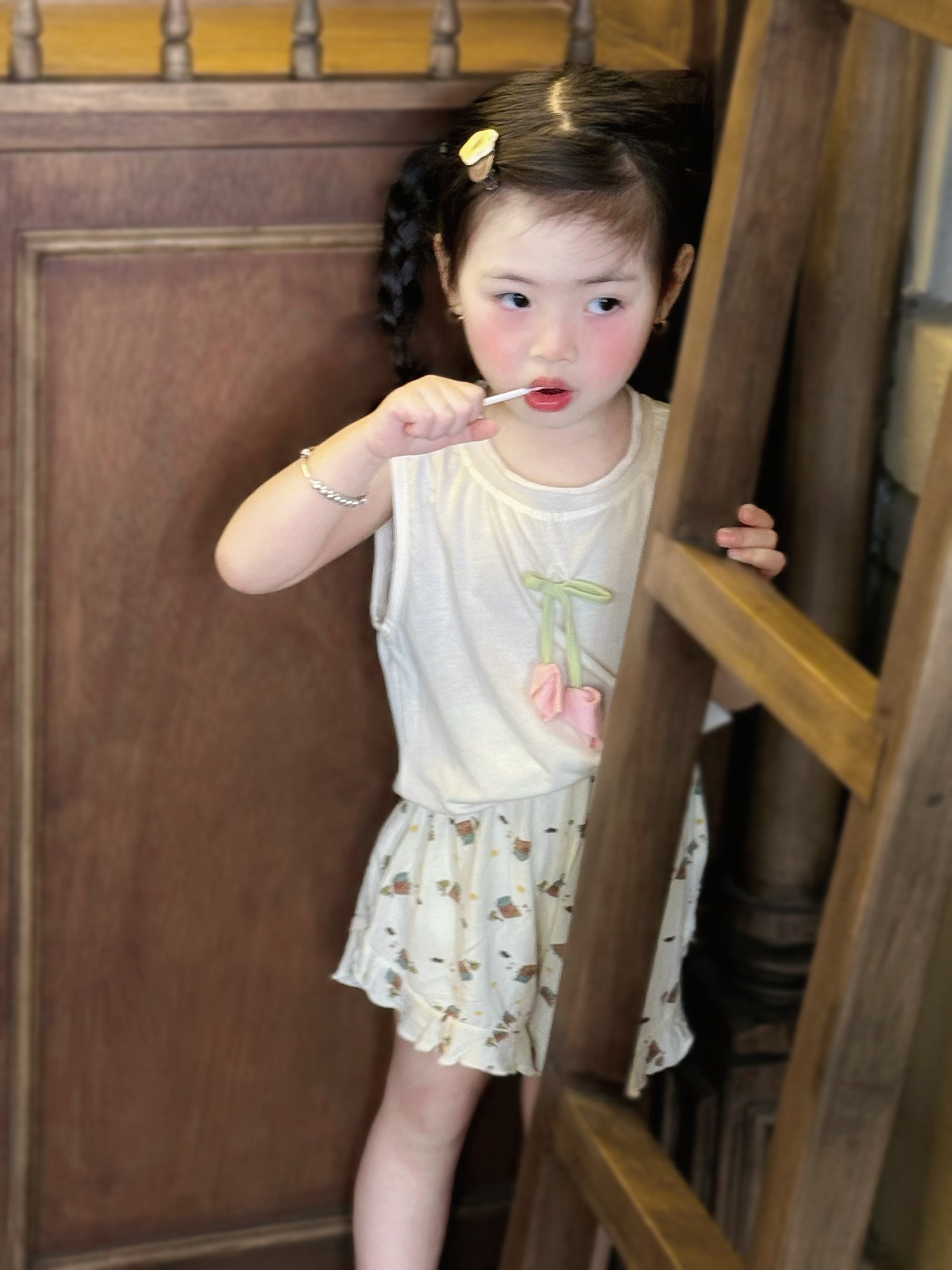 SB1992- bộ sát nách nơ hoa