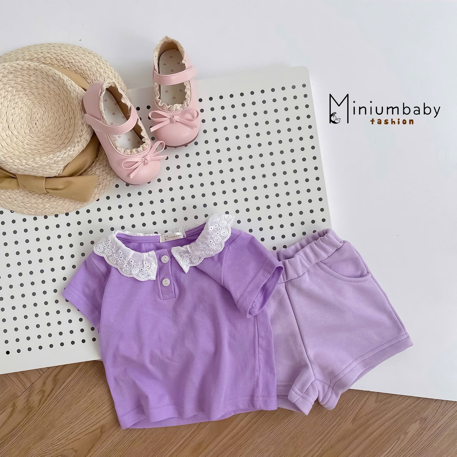 SB2379- bộ cổ zen mix màu tím đậm q tím