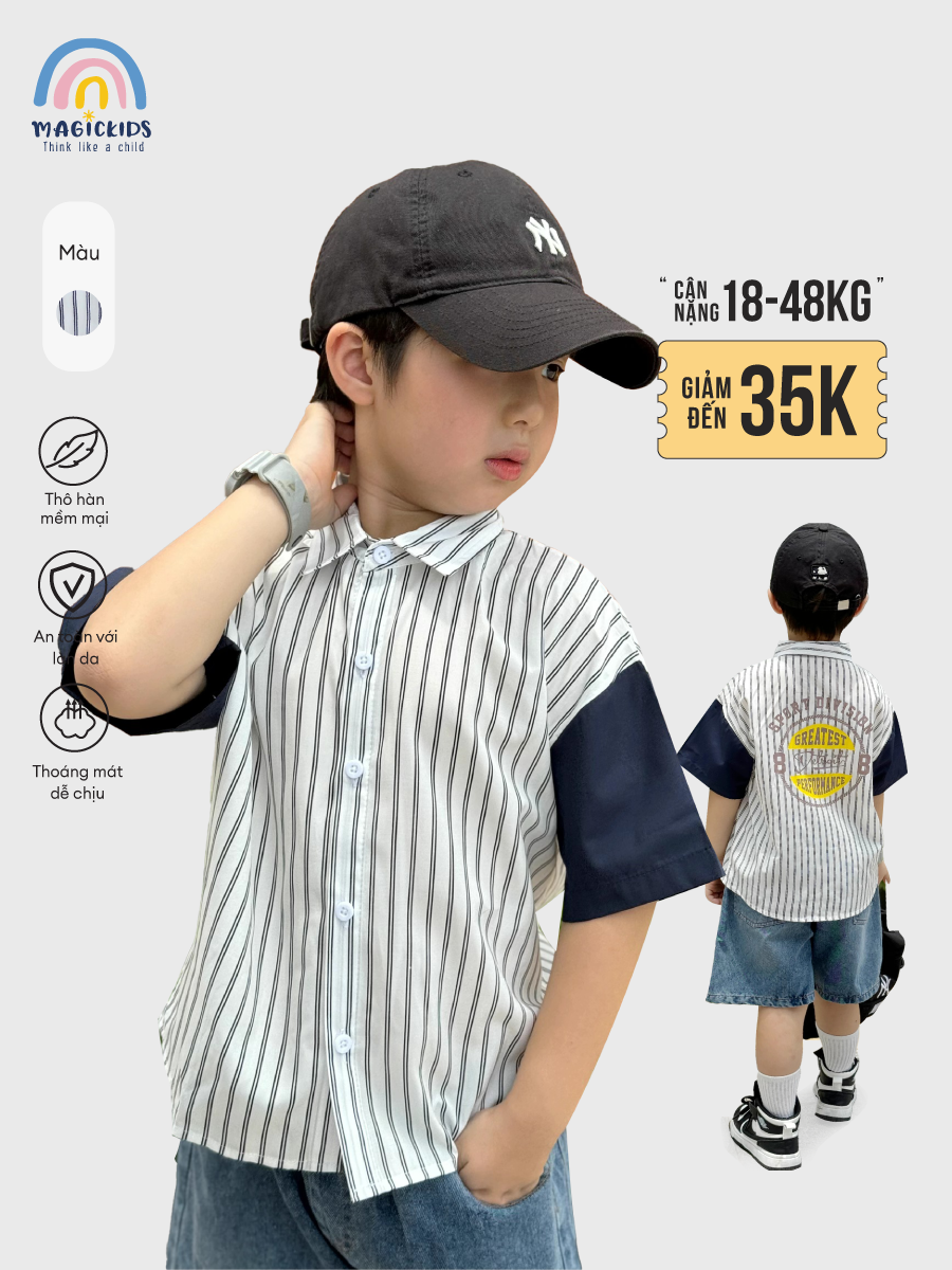 Áo sơ mi kẻ ASM24001