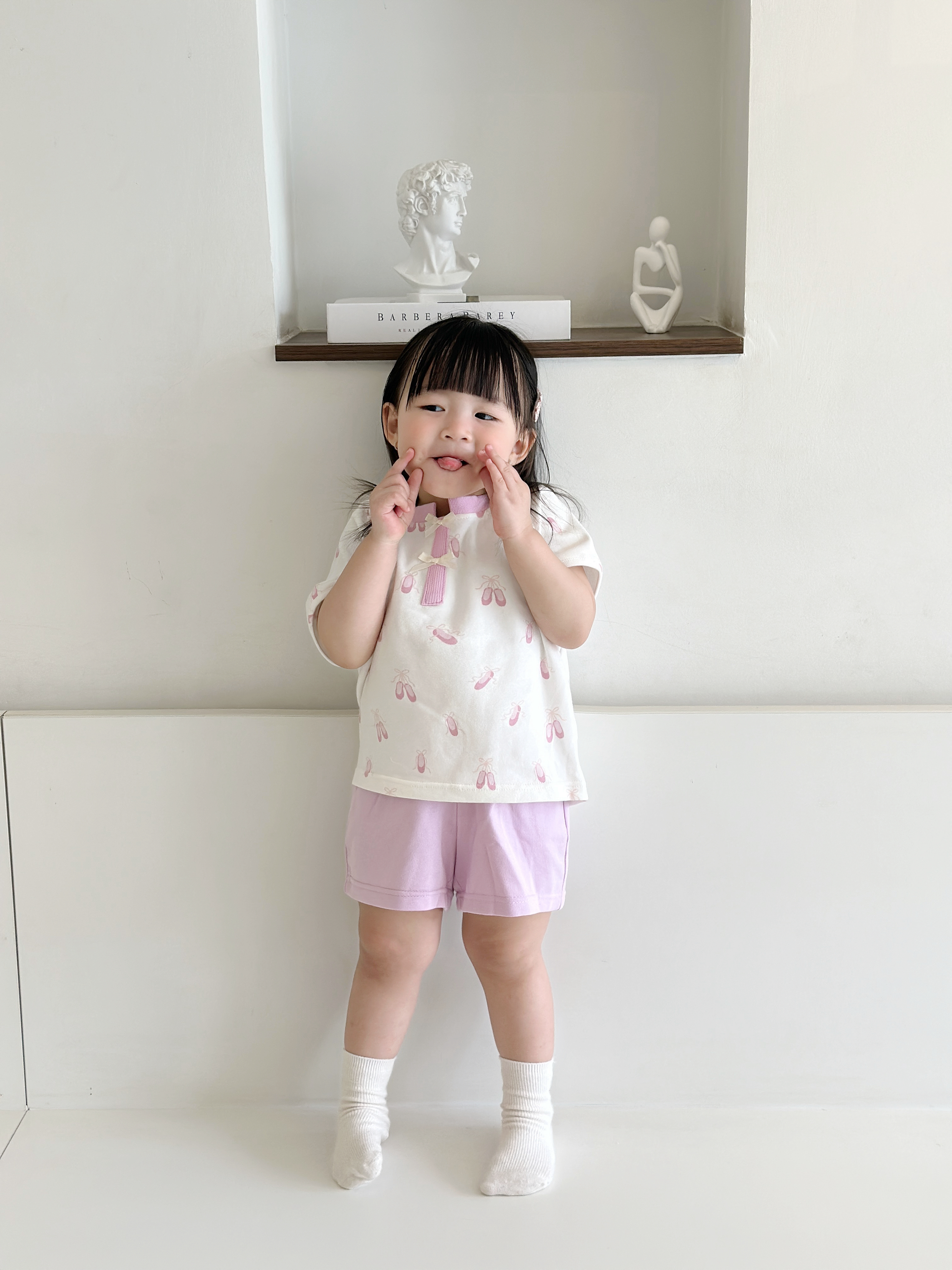 SB2295-bộ cộc tay phối cổ nẹp đính nơ nẹp