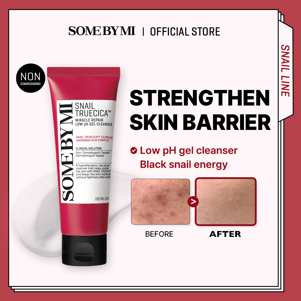 Some By Mi SNAIL TRUECICA Miracle LOW pH GEL CLEANSER 100ml