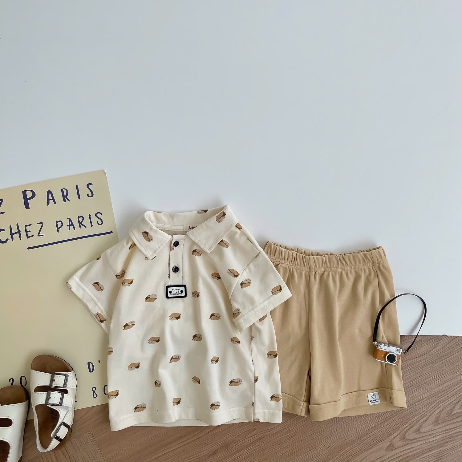 SB2386A- bọ polo mix màu bánh vàng