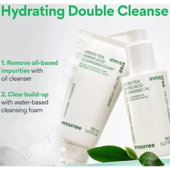InnisFREE Green Tea Amino Hydrating Cleansing Foam 150