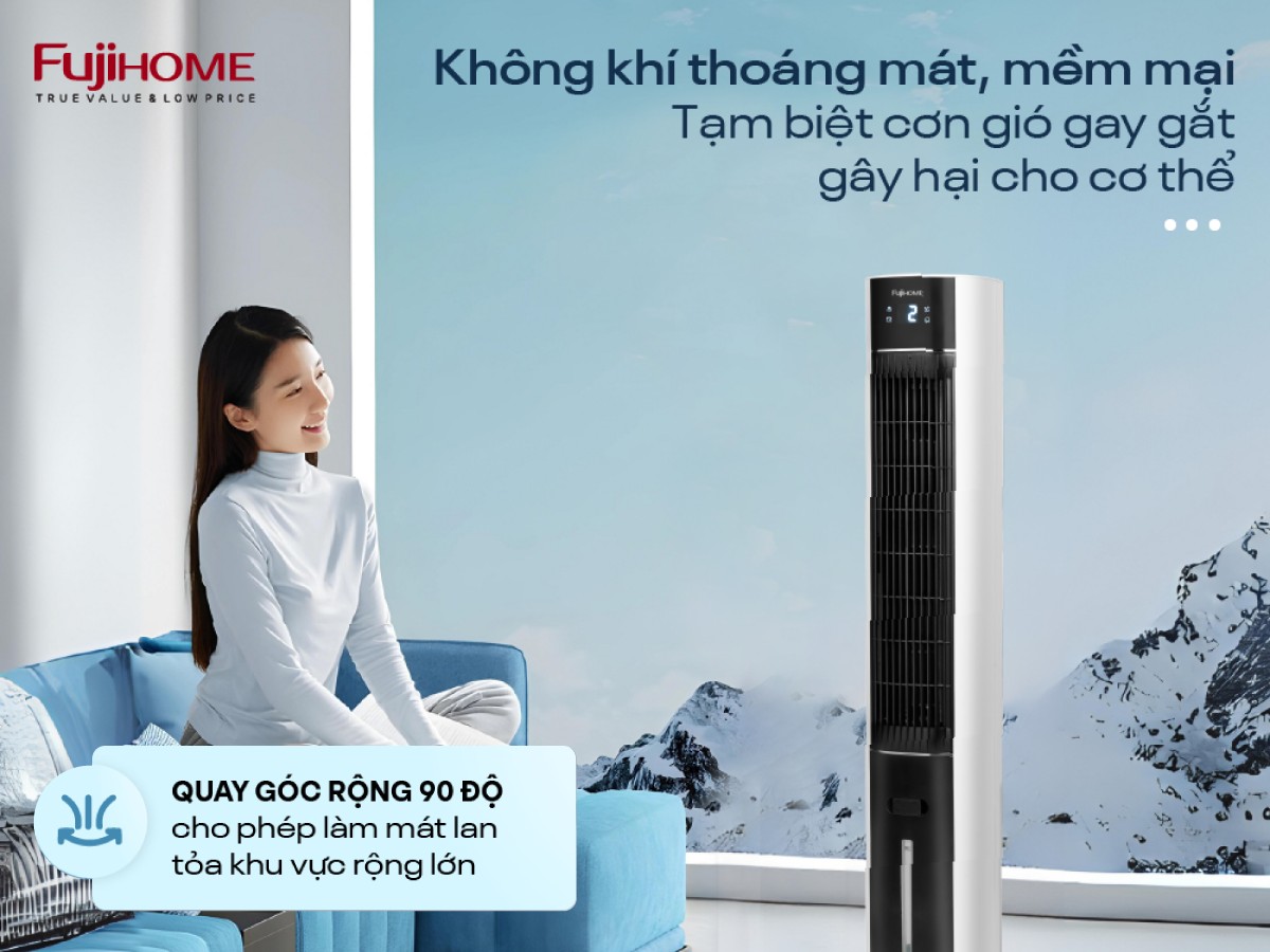 Quạt tháp hơi nước cao cấp Fujihome AC-18LE
