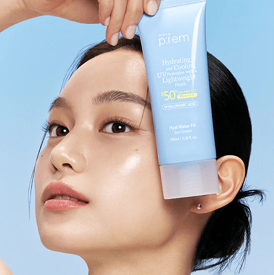 Make p:rem Hydrating and Colling UV Protecting with Lightweight Finish SPF 50+ PA++++ 100ml