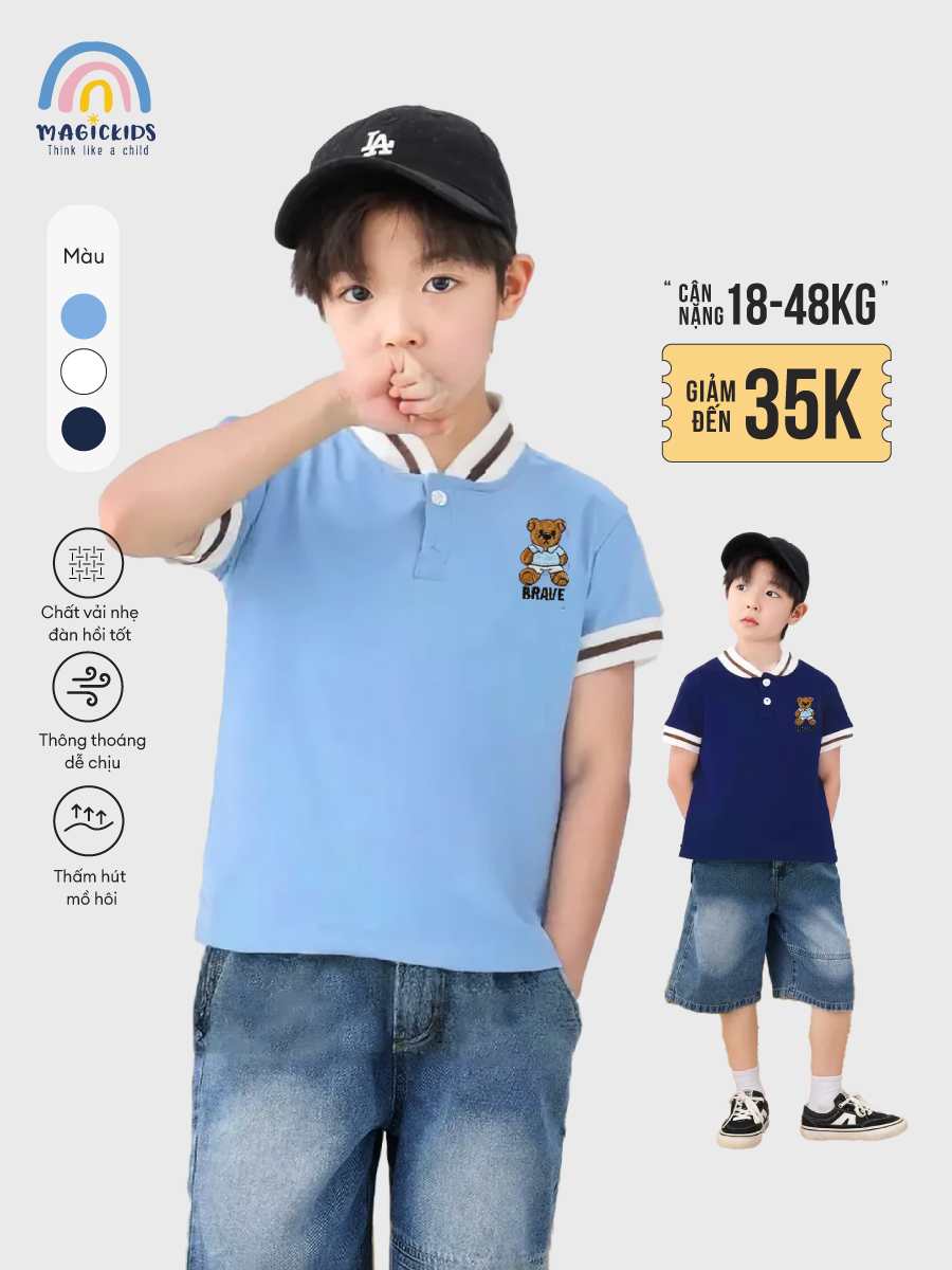 ÁO BOMBER IN GẤU - AO22028