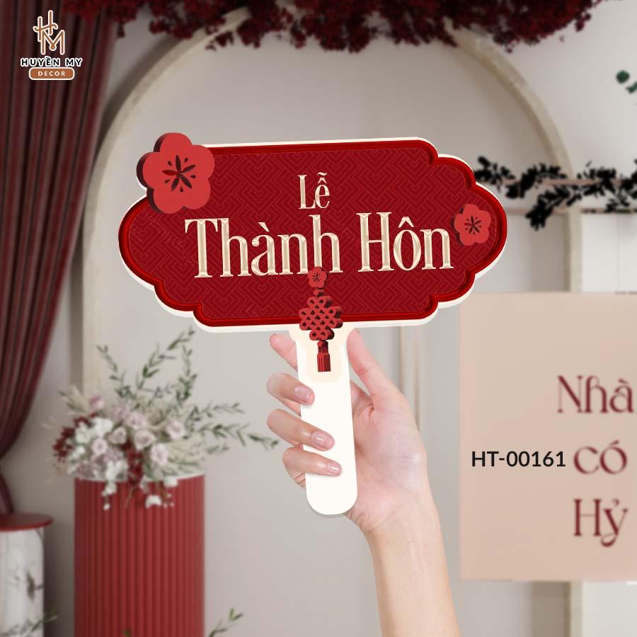 Bảng Hashtag Cưới Hỏi Có Tay Cầm, Phụ Kiện Chụp Ảnh Cưới Hỏi, Trang Trí Tiệc Cưới - Huyền My Decor