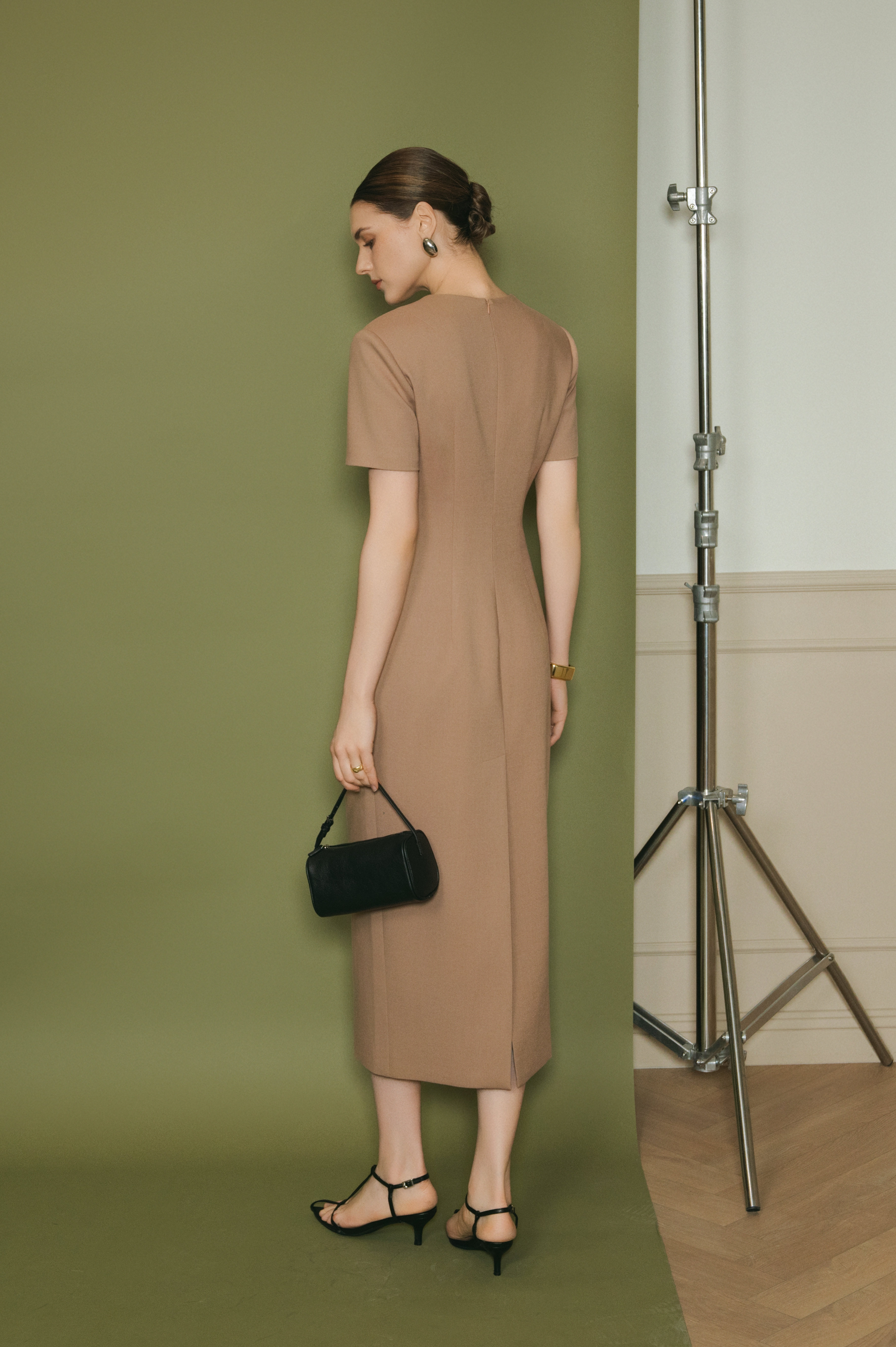 ISABELLA DRESS - Brown — view 4