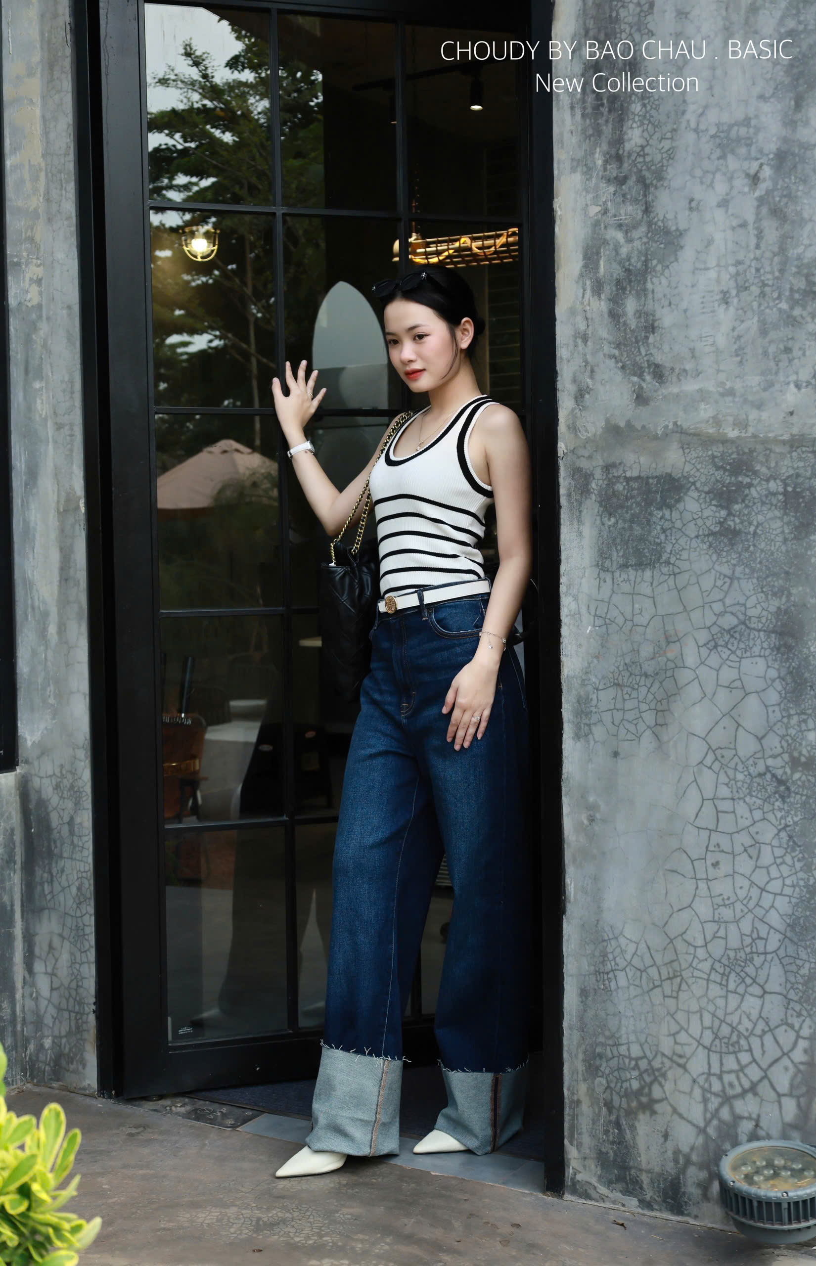 Q143 QUẦN JEAN XANH