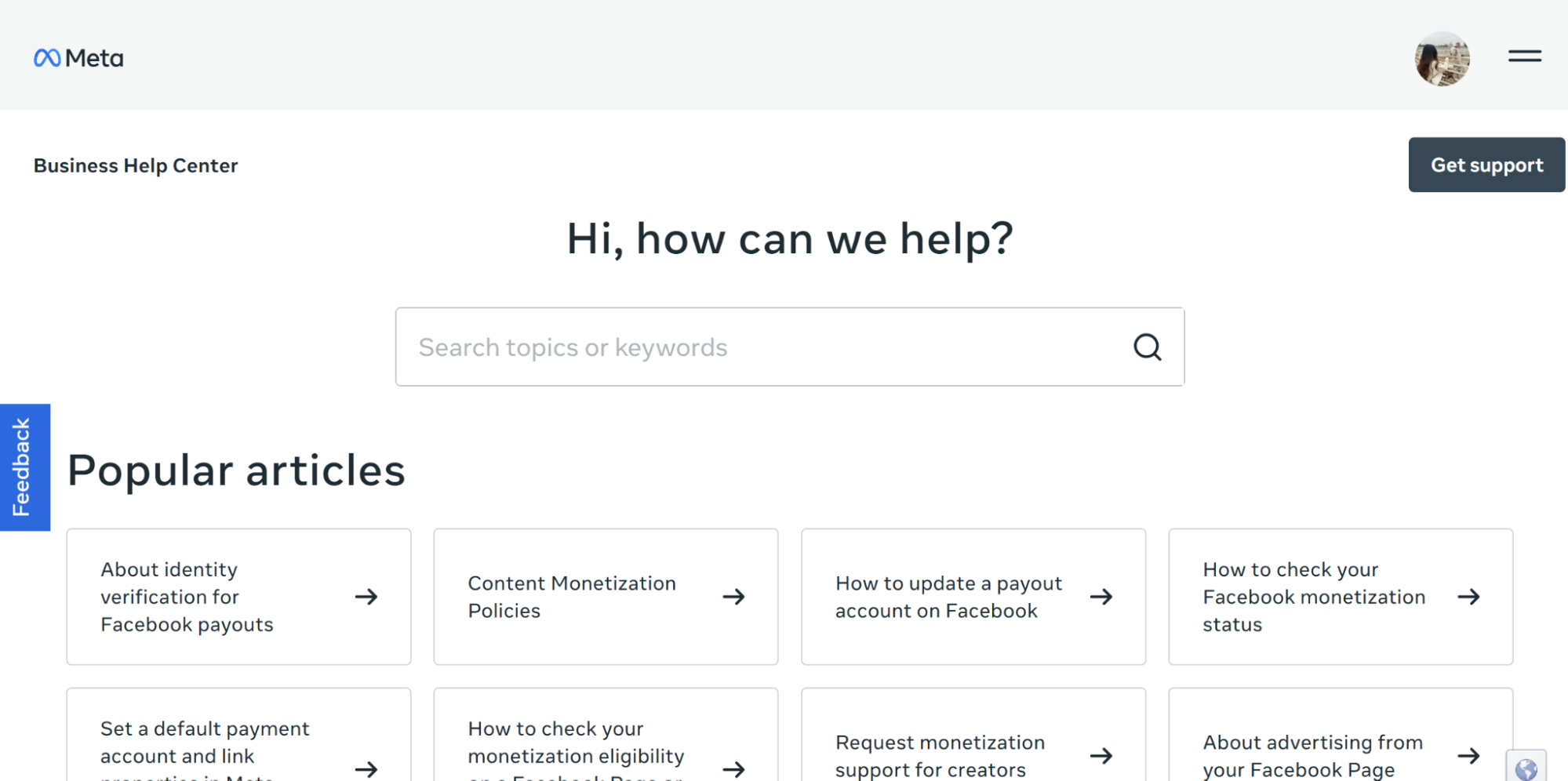 Facebook Business Help Center