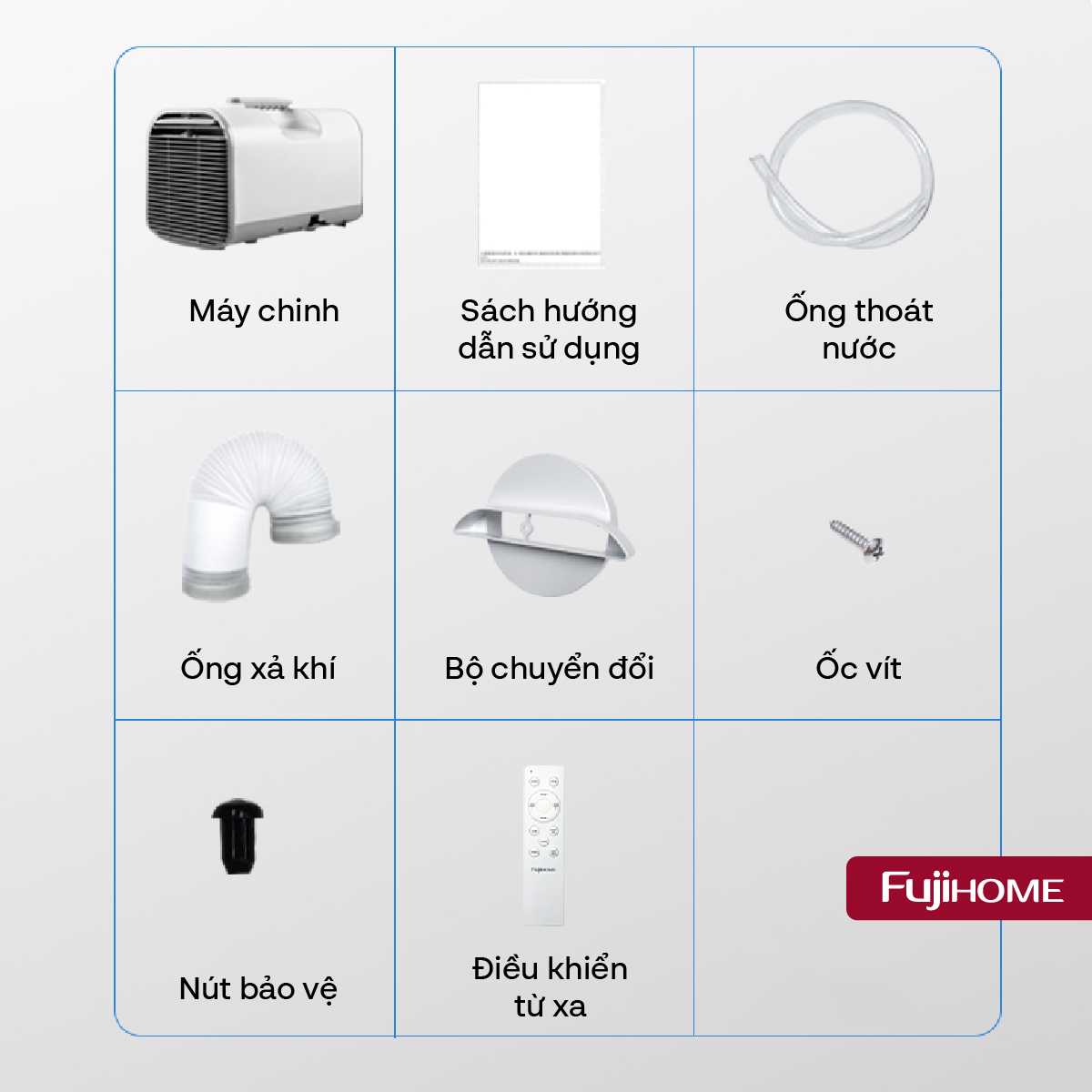 Điều hòa mini di động thông minh fujihome PAC04