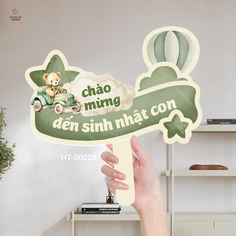 Hashtag Tiệc Sinh Nhật Bé Trai Bé Gái, Trang Trí Party Đẹp, Phụ Kiện Chụp Hình Đáng Yêu – Huyền My Decor