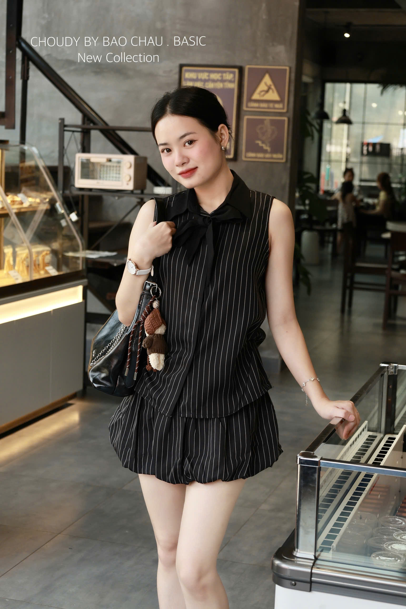 U109 SET BỘ SỌC (CÓ CAVAT)