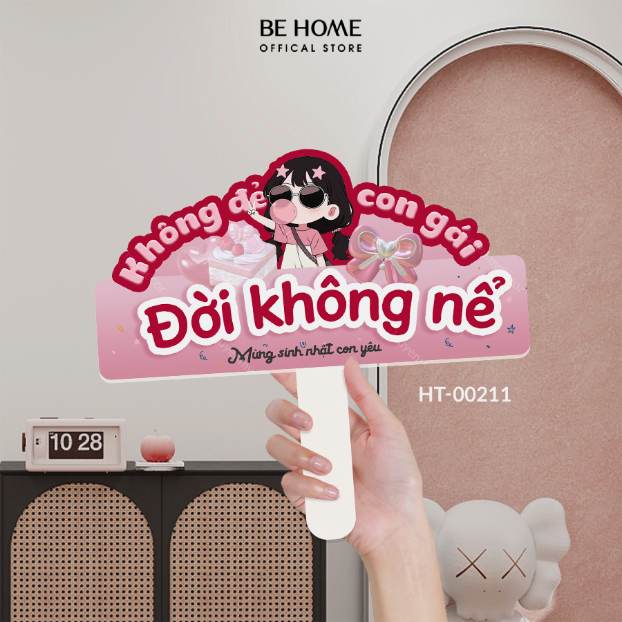 Hashtag Trang Trí Tiệc Sinh Nhật Cho Bé, Sẵn Tay Cầm, Phụ Kiện Chụp Hình Ấn Tượng, Decor Không Gian Tiệc