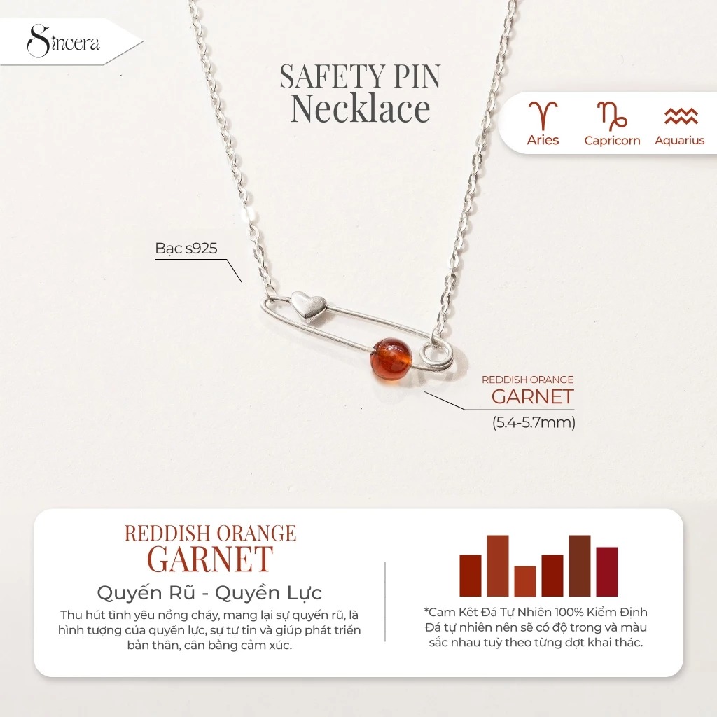 Dây Chuyền SINCERA - Safety Pin Collection 3