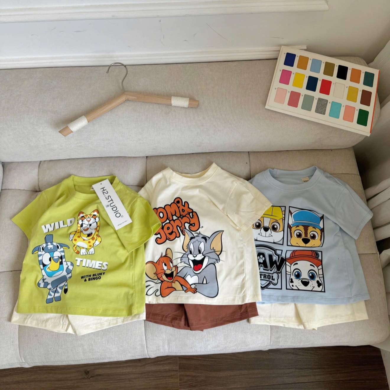 R31 SET 3 BỘ CỘC TOM CHÓ CỨU HỘ VÀ WILD- A100.204