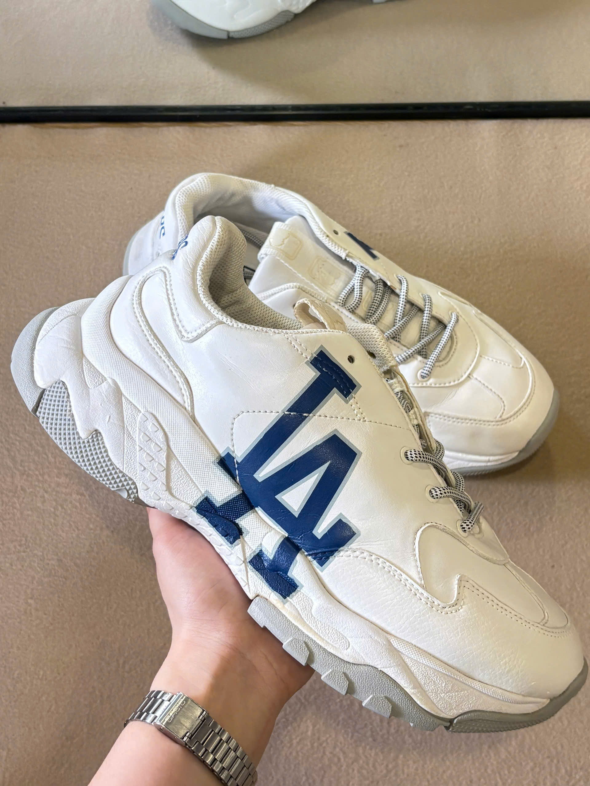 MLB Big Ball Chunky A "LA Dodgers" 3ASHC101N-07WHS - White