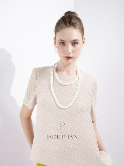 Set gồm áo và chân váy, bộ áo và chân váy xếp ly nữ cao cấp không nhăn nhiều màu Jennie Audora