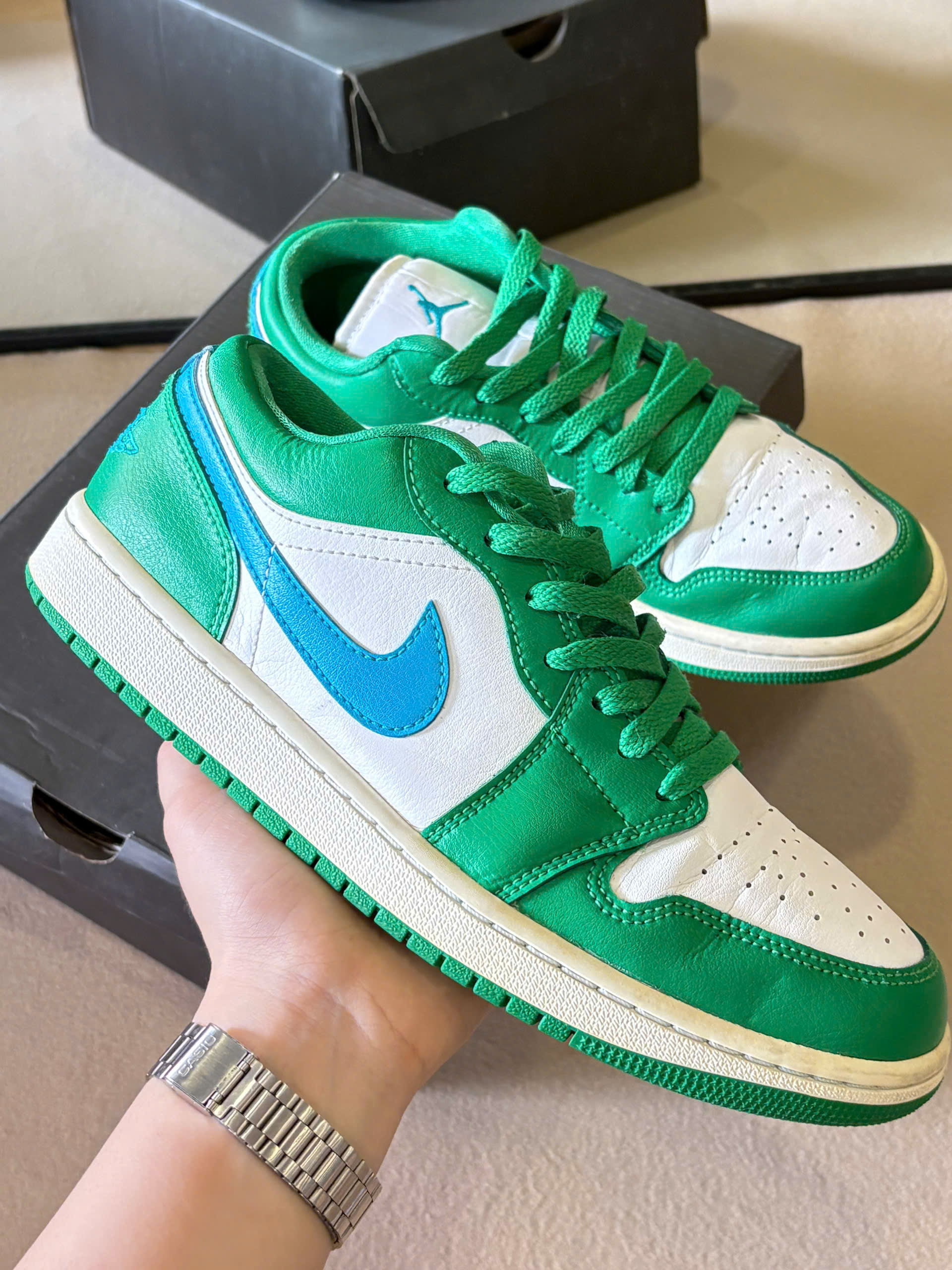 Nike Air Jordan 1 Low ‘Lucky Green’ DC0774-304