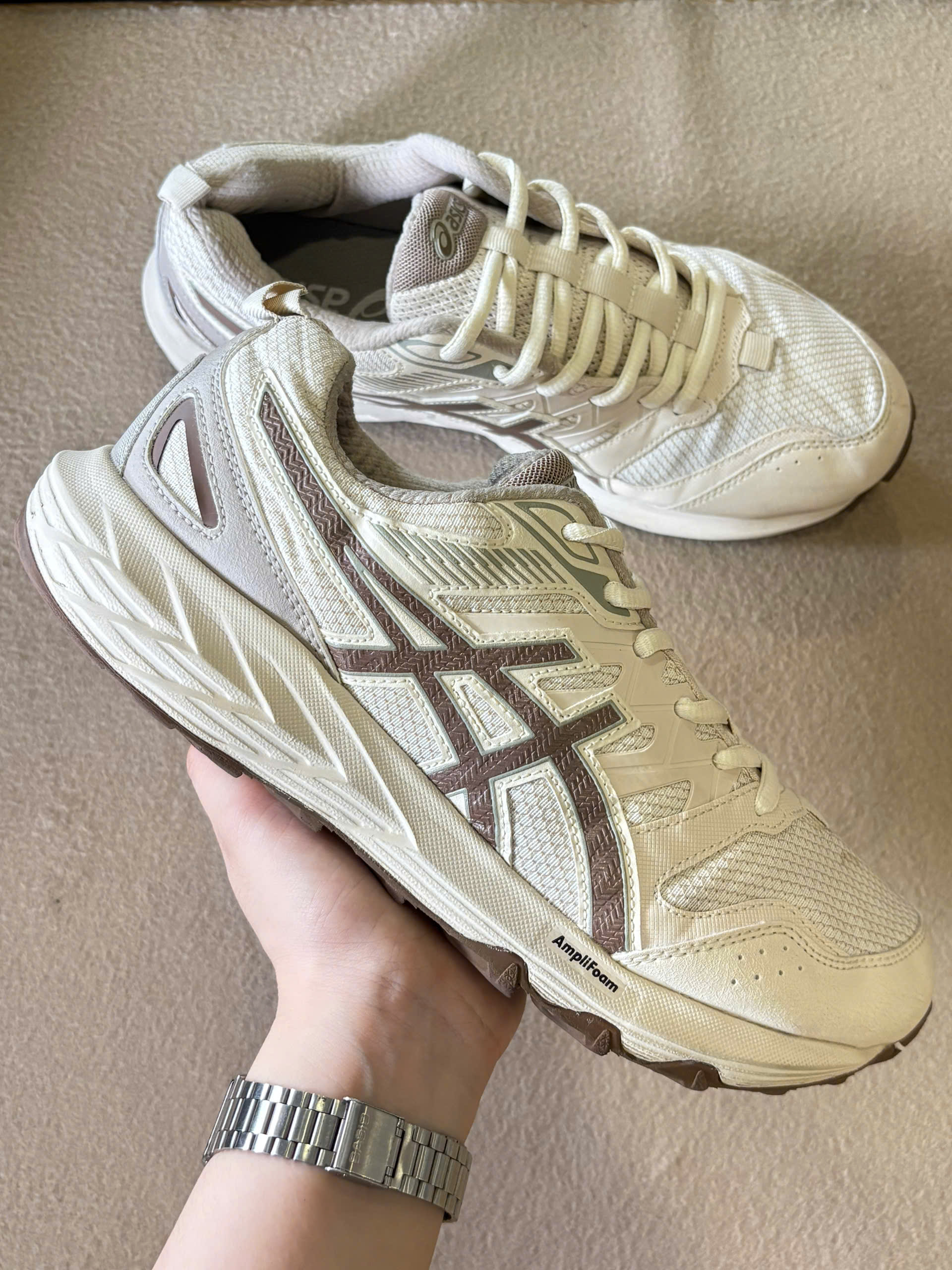 ASICS Gel-Sonoma CN Trail Running Shoes 1011B772-023 - Cream/Brown
