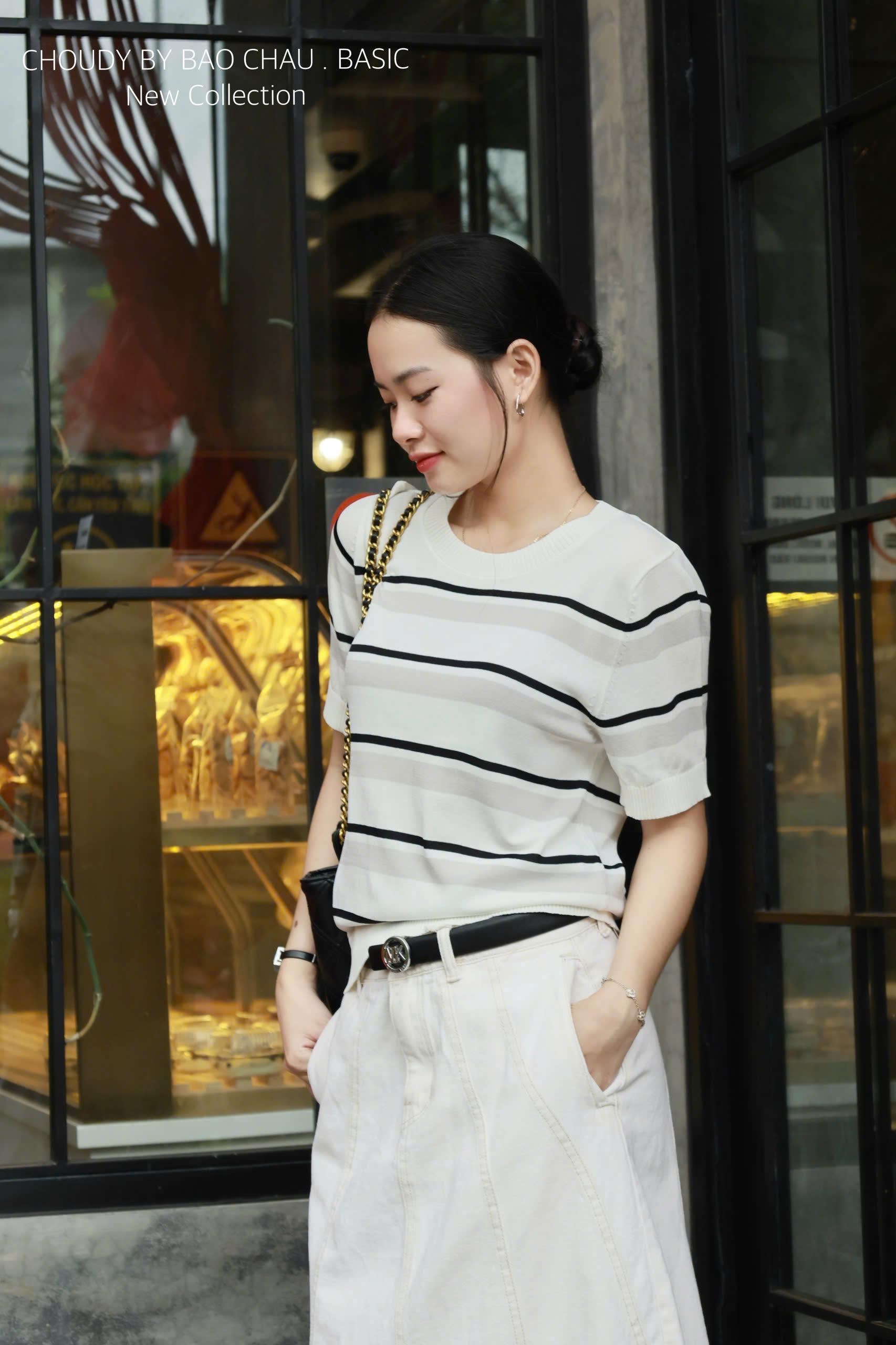 A465 ÁO DỆT KIM 2 MÀU