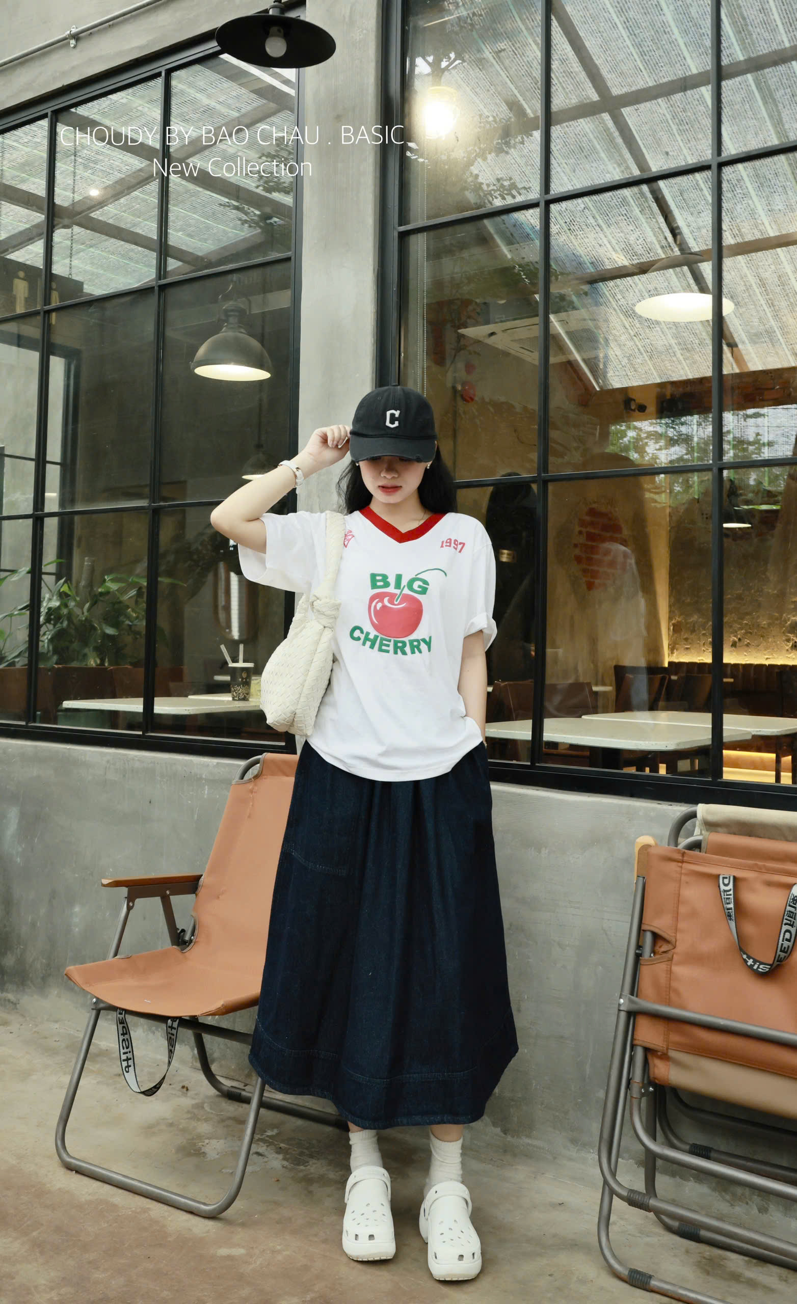 C70 CHÂN VÁY JEAN ĐẬM