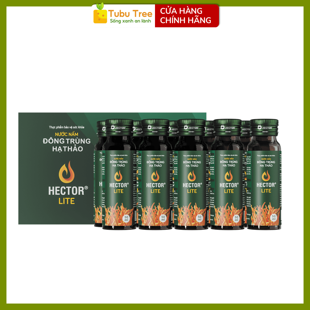 Nước Đông Trùng Hạ Thảo HECTOR Lite Thanh Lọc Cơ Thể 70ml x 10 Chai - điều hòa đường huyết — ảnh 9