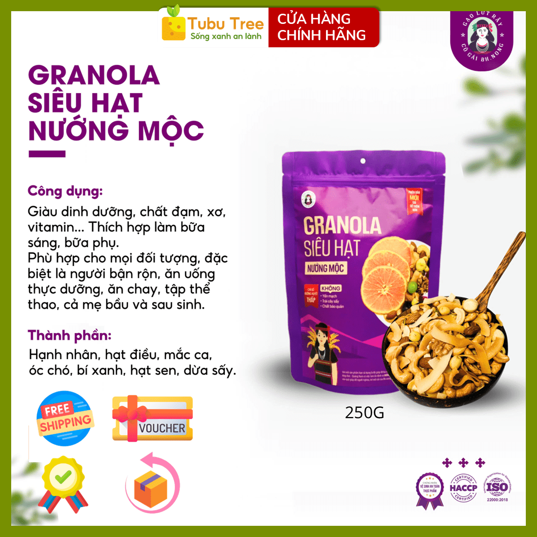 Túi tím Granola BH.NONG 250g — ảnh 2